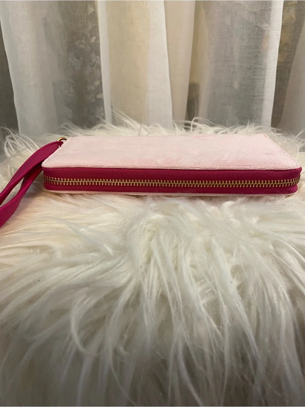 *NEW* Pink Juicy Couture Soft Zip-Up Wallet